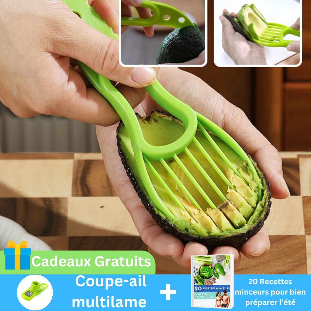 Avocut Master™ | Coupe - Avocat multifonctionnel - RapidChefCuisine