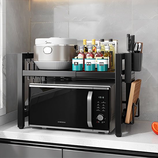 etagere cuisine micro ondes
