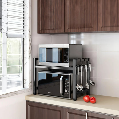 etagere micro onde coin comptoir