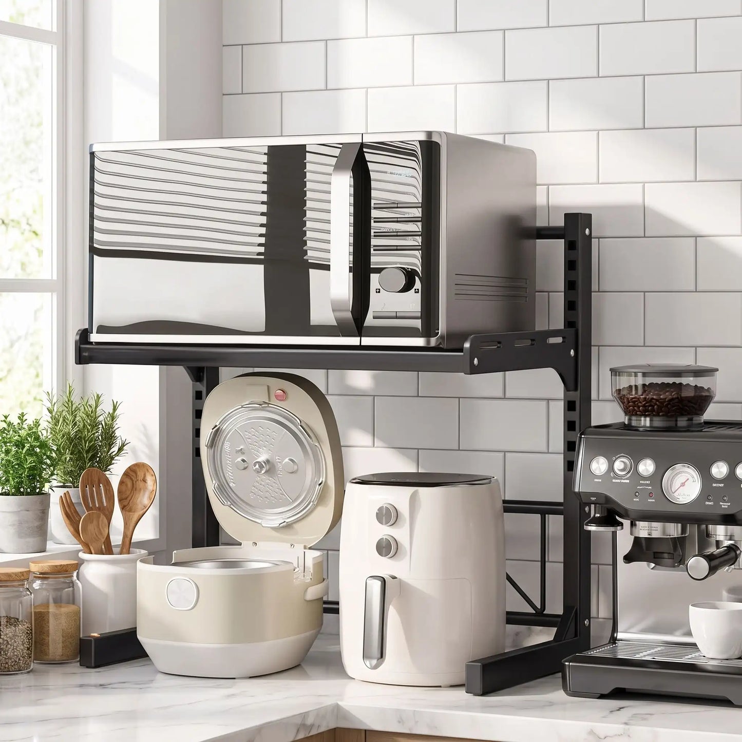 ETAGERE MICRO ONDE | ROBUSTE ET REGLABLE